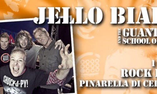 Jello Biafra & The Guantanamo School of Medicine: 17 agosto Rock Planet, Pinarella di Cervia (RA) Posta in arrivo x 